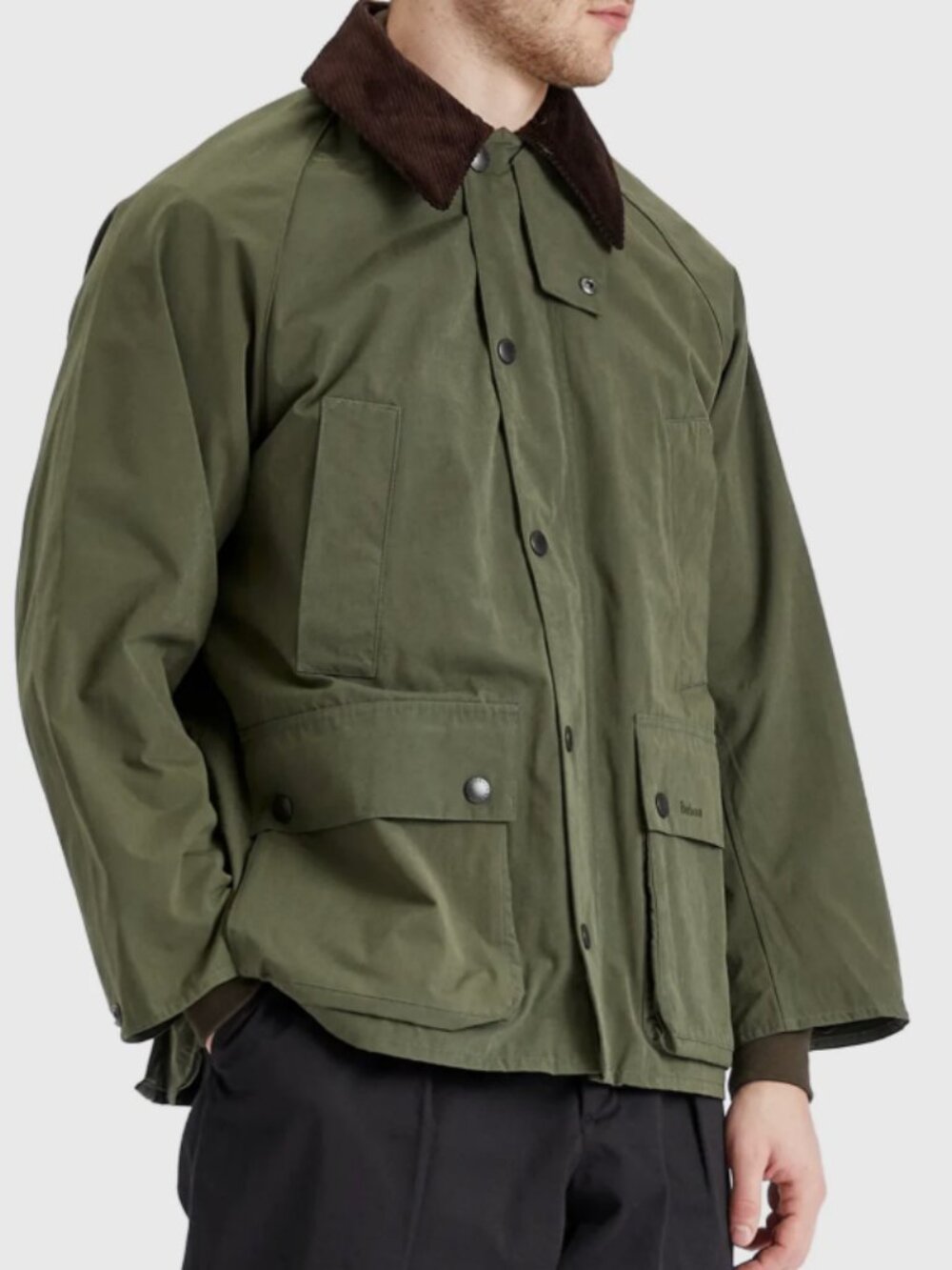 SAGE ~ Barbour Peached os Bedale Casual Jacket MSRP$475 British Heritage